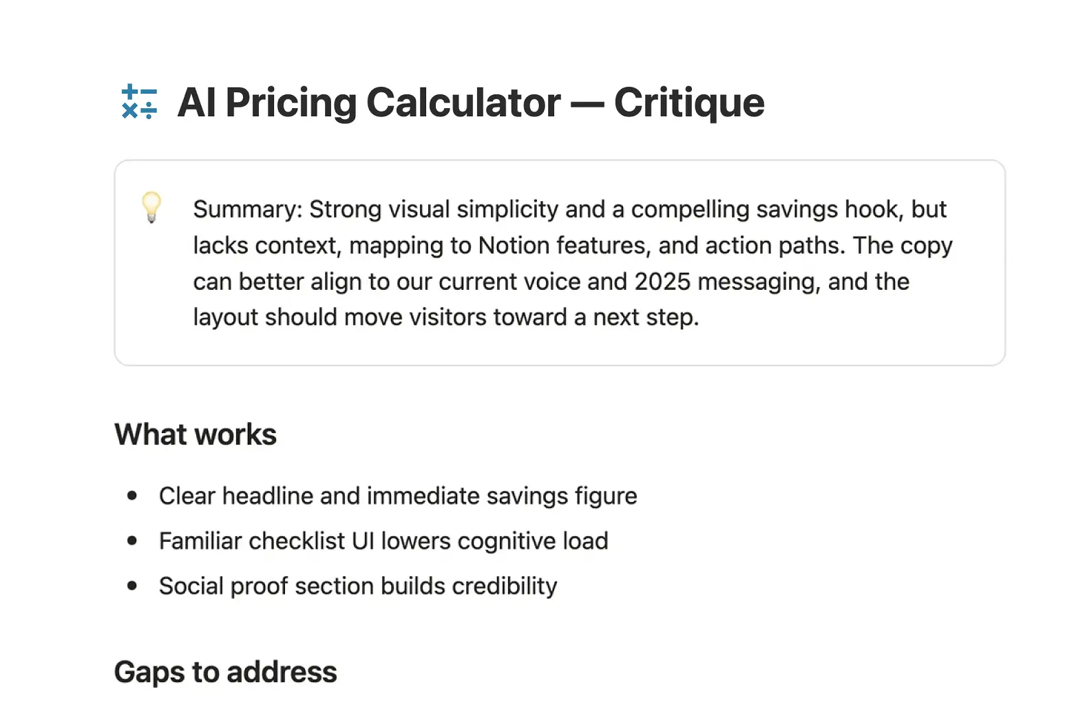 Notion docs